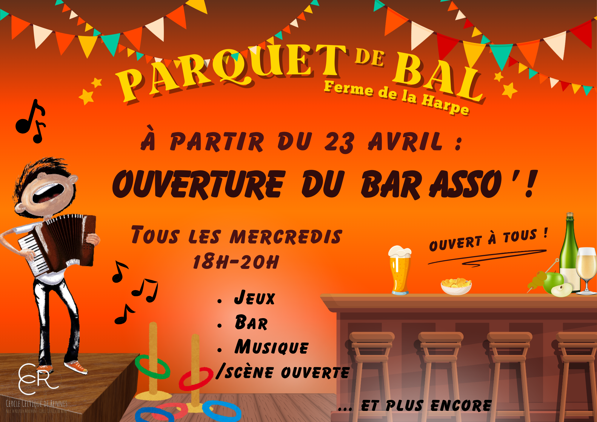 Affiche Bar Asso'